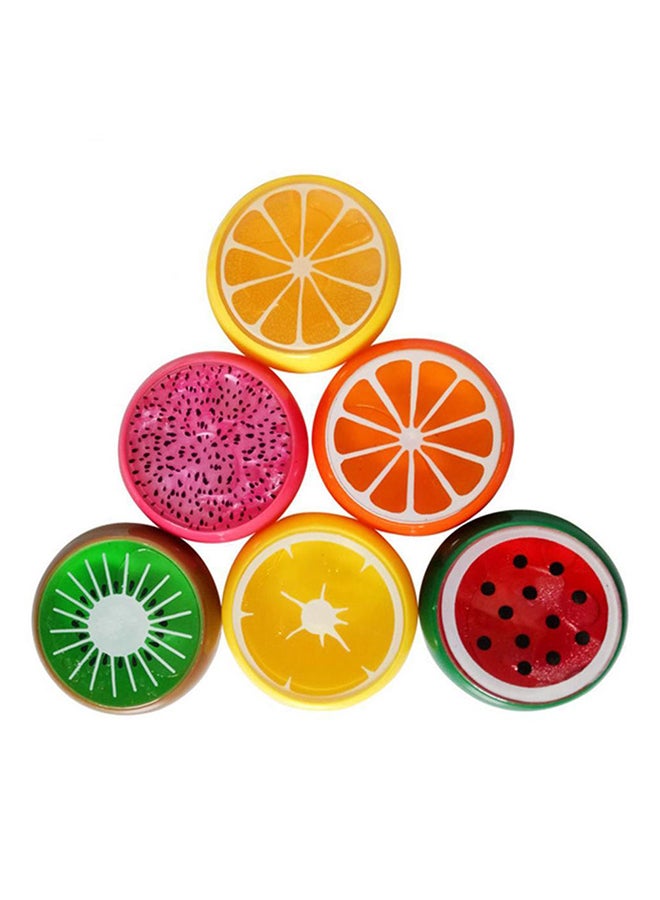 CYTHERIA Pack Of 6 Blowing Bubbles Fruit Toy cm  - Image 1
