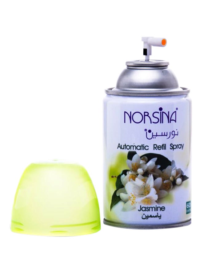 نورسينا عبوة بخاخ تلقائية برائحة الياسمين قابلة لإعادة التعبئة 250ملليلتر - Image 2