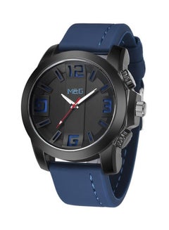M&G Men's Water Resistant Leather Analog Watch MG101 