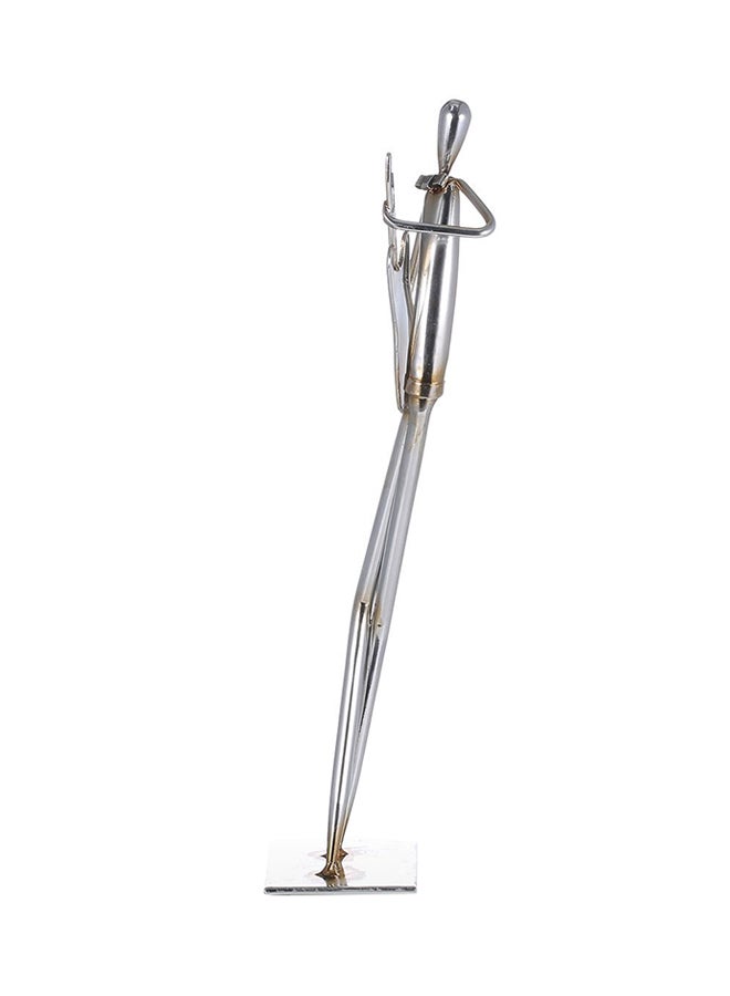 TOOARTS Orchestra Electric Guitar  Metal Sculpture Silver 342grams - Image 4