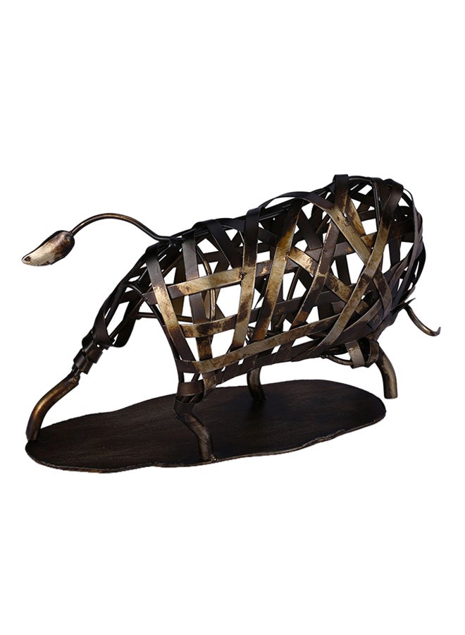 Metal Sculpture Of Iron Braided Cattle Gold 961grams - v1534246901/N16364085A_2