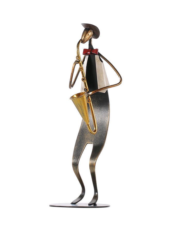 توراتس آلة سكسفون معدنية منحوتة من الحديد متعدد الألوان 350جرام - Image 1