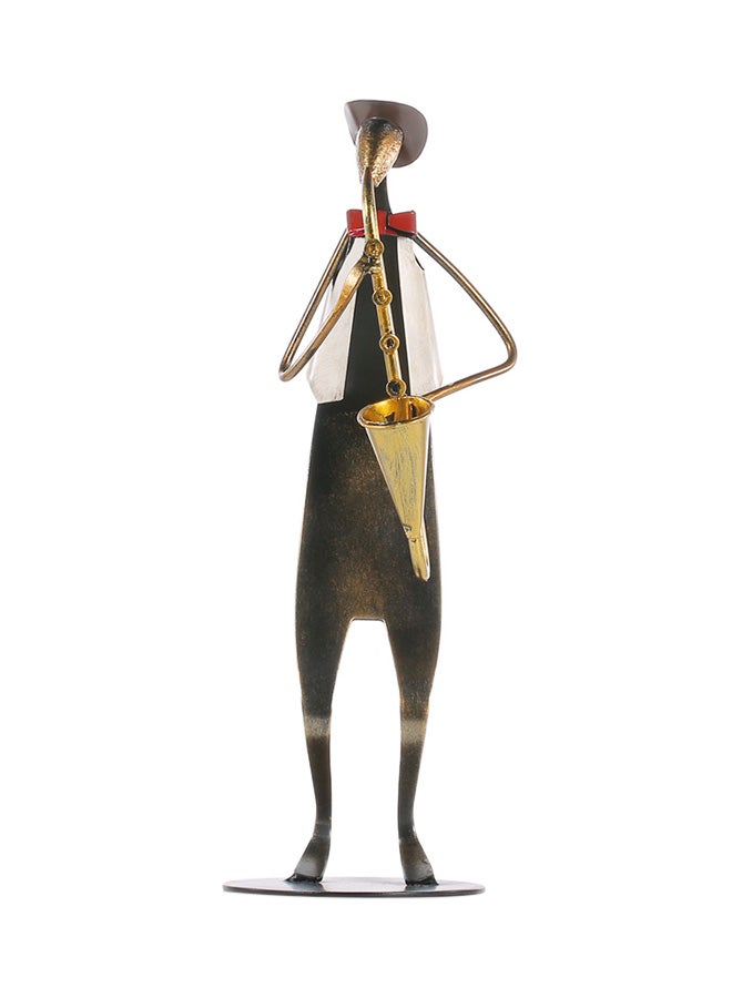 توراتس آلة سكسفون معدنية منحوتة من الحديد متعدد الألوان 350جرام - Image 2