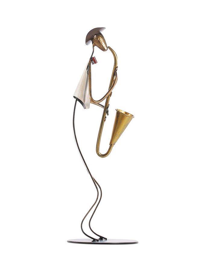 توراتس آلة سكسفون معدنية منحوتة من الحديد متعدد الألوان 350جرام - Image 5