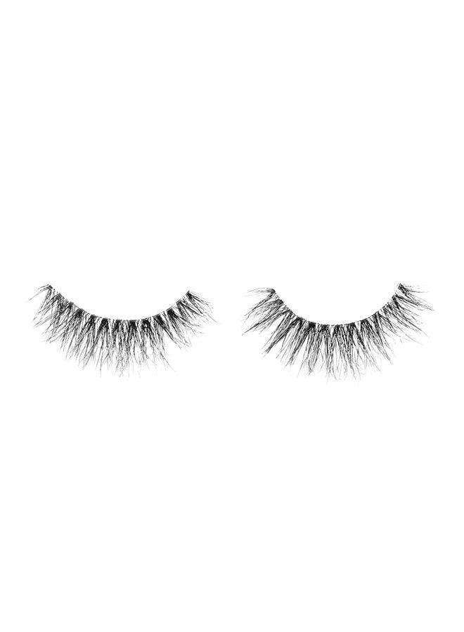 Chelsea Beautique Mink Strip Lashes Type 33 3D Clear Band Black 