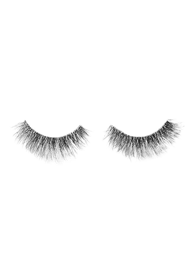 Chelsea Beautique Mink Strip Lashes Type 36 3D Clear Band Black 