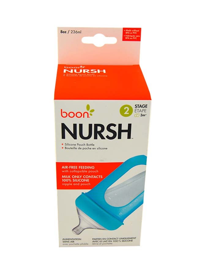 بون زجاجة رضاعة من سيليكون نورش بسعة ٨ أونصة بي ١١٢٩٠ - Image 2