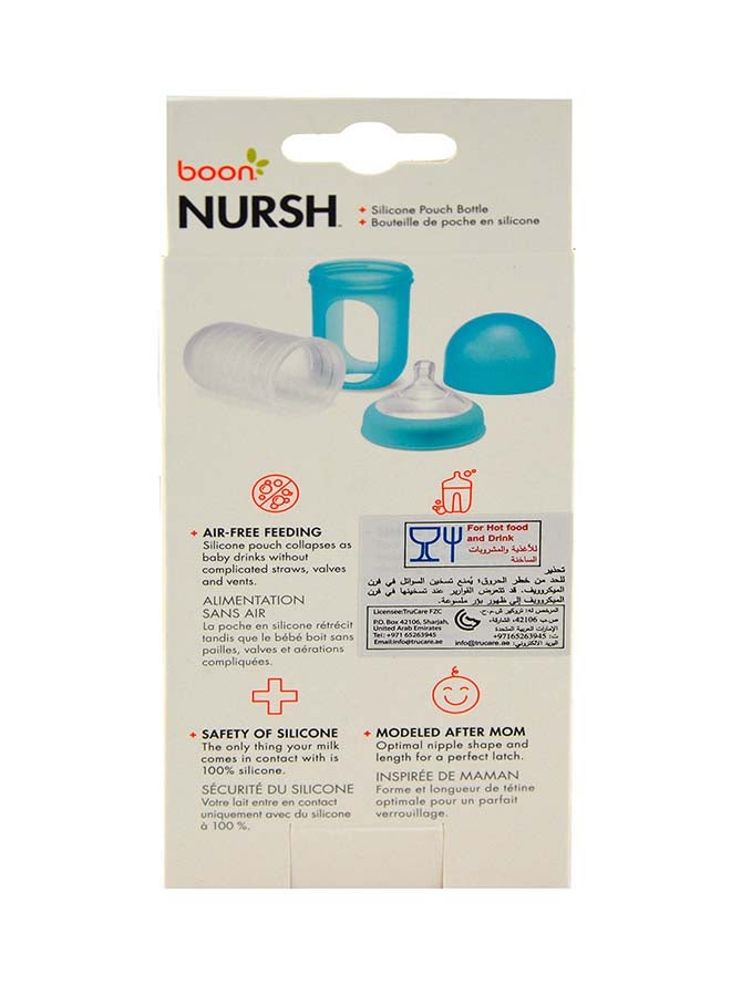 بون زجاجة رضاعة من سيليكون نورش بسعة ٨ أونصة بي ١١٢٩٠ - Image 3