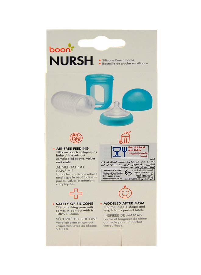 بون زجاجة رضاعة من سيليكون نورش بسعة ٨ أونصة بي ١١٢٩٣ - Image 3