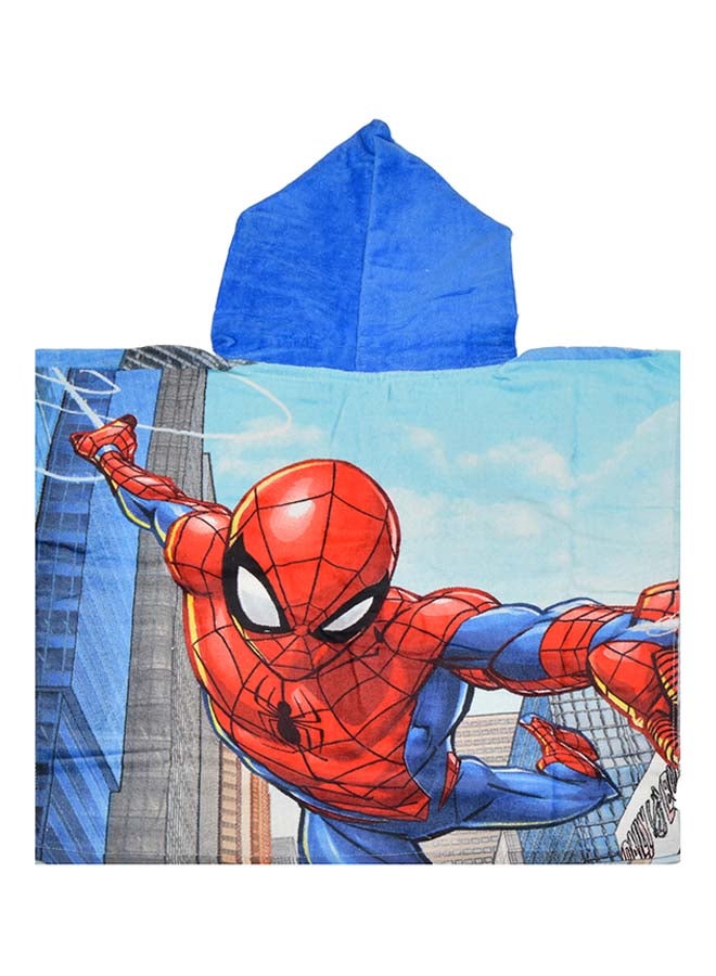 Marvel's Spider Man Printed Poncho Bath Towel - Image 2