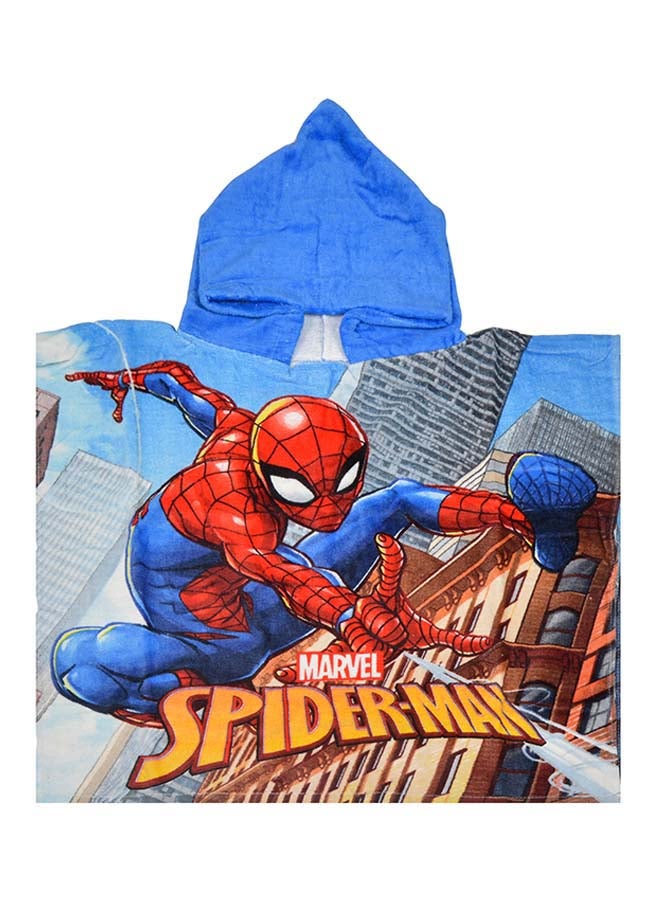 Marvel's Spider Man Printed Poncho Bath Towel - Image 1