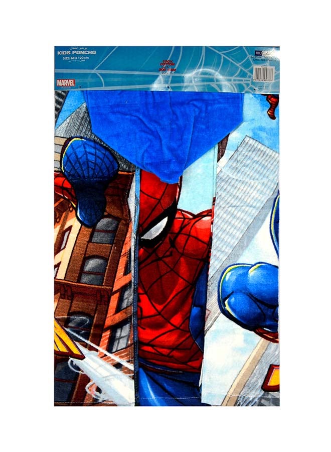 Marvel's Spider Man Printed Poncho Bath Towel - Image 4