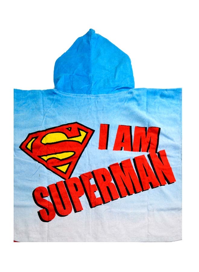 مارفل منشفة استحمام بونشو مزينة بطبعة سوبرمان من عالم مارفل - Image 2