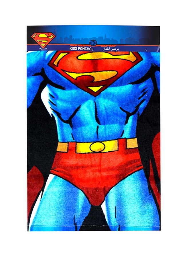 مارفل منشفة استحمام بونشو مزينة بطبعة سوبرمان من عالم مارفل - Image 3