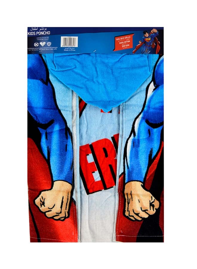 مارفل منشفة استحمام بونشو مزينة بطبعة سوبرمان من عالم مارفل - Image 4