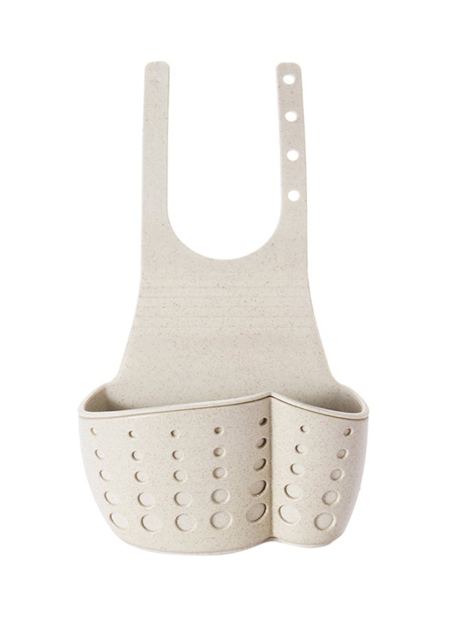 ANSELF Kitchen Sink Drain Basket And Holder Beige - Image 1