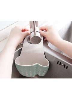 ANSELF Kitchen Sink Drain Basket And Holder Green  - Image 2