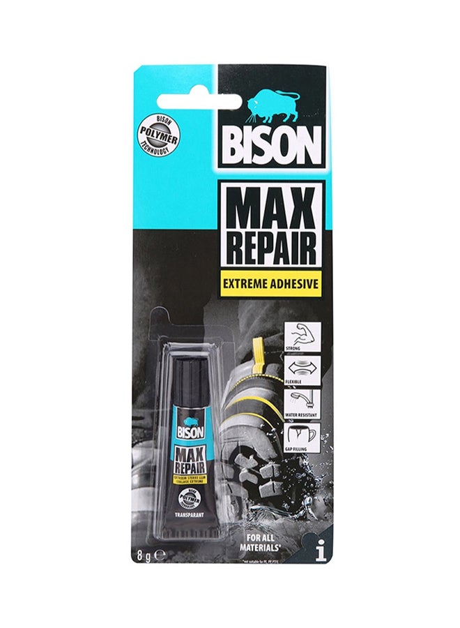 بيسون لاصق ماكس ريبير شفاف 8جرام