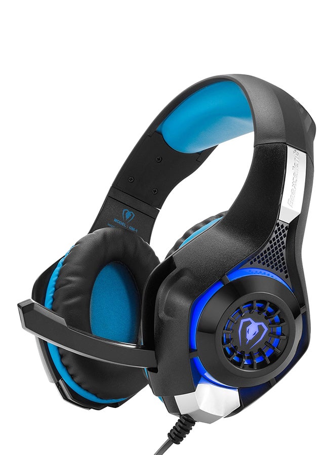 GM-1 LED Over-Ear Gaming Wired Headset With Mic For PS4 /PS5 /XOne /XSeries /Nswitch /PC - Image 1