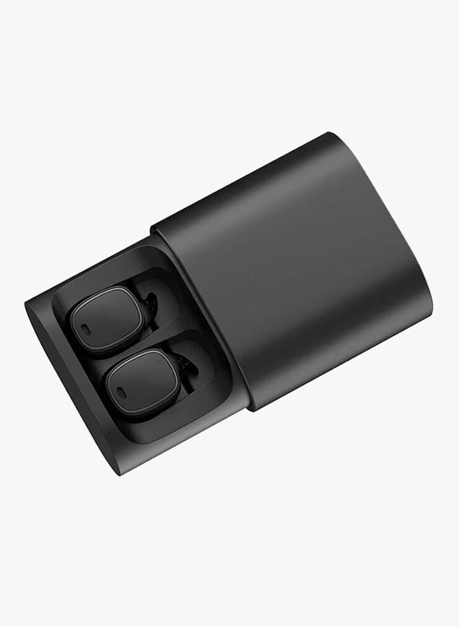 QCY - T1 Pro TWS Touch Control Wireless Stereo Earbuds With Mic And Charging Case Black - Image 1