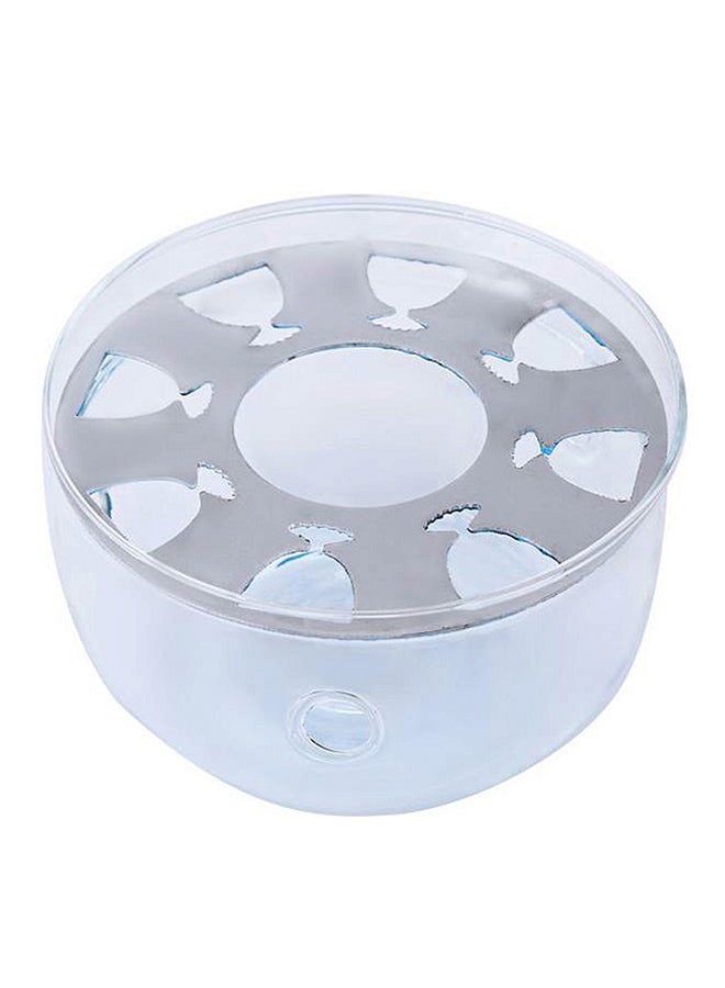 لي يينج وعاء زجاجي لتسخين الشاي شفاف 7x7x12.5Ø³Ù†ØªÙŠÙ…ØªØ± - Image 2