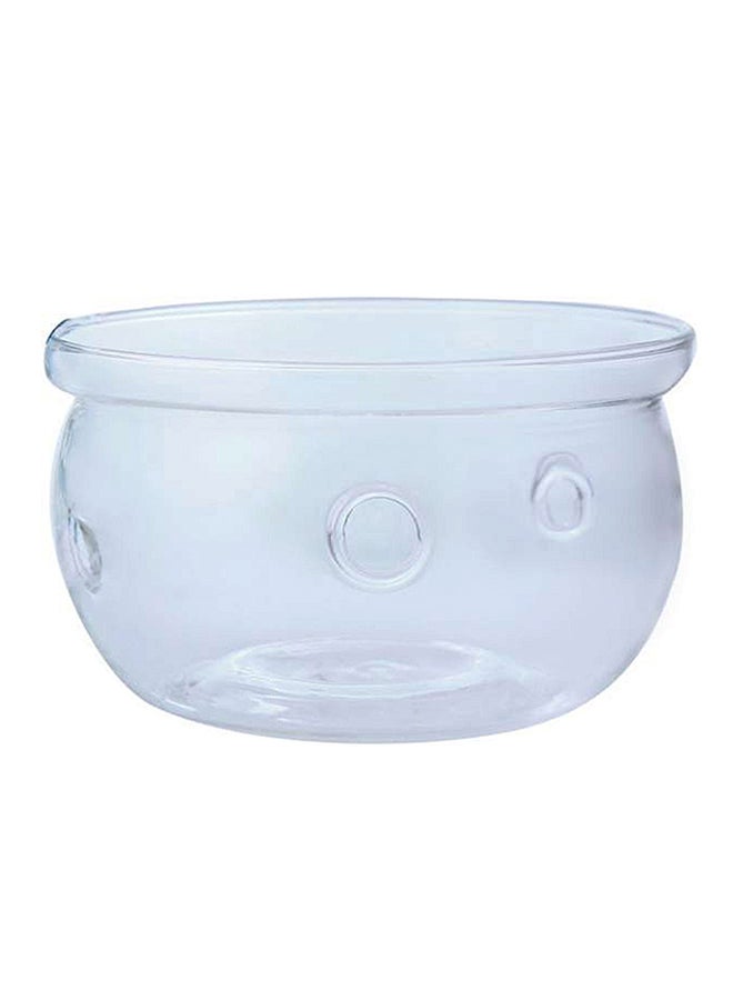 لي يينج وعاء زجاجي لتسخين الشاي شفاف 7x7x12.5Ø³Ù†ØªÙŠÙ…ØªØ± - Image 3