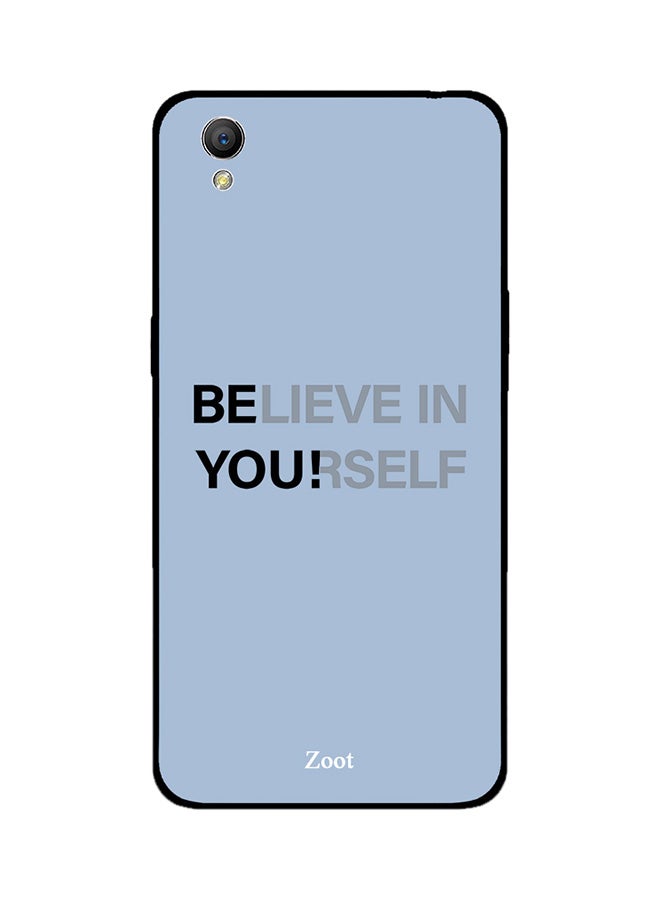 Zoot Thermoplastic Polyurethane Protective Case Cover For Oppo A37 Believe In Youself Be You