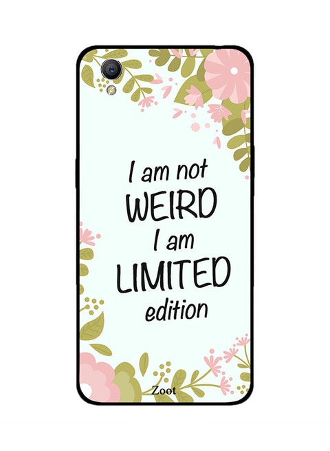 Thermoplastic Polyurethane Protective Case Cover For Oppo A37 I Am Not Weird But A Limited Edition