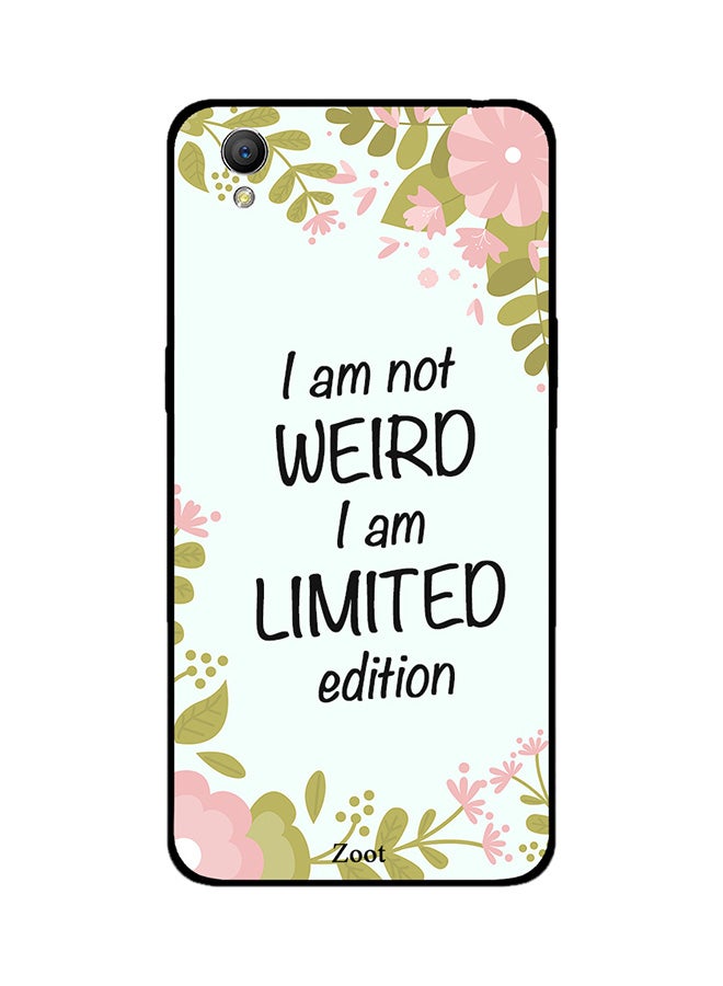 Thermoplastic Polyurethane Protective Case Cover For Oppo A37 I Am Not Weird But A Limited Edition
