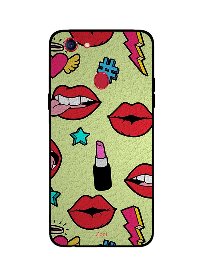 Zoot Thermoplastic Polyurethane Skin Case Cover -for Oppo F7 Kisse And Lips Kisse And Lips 