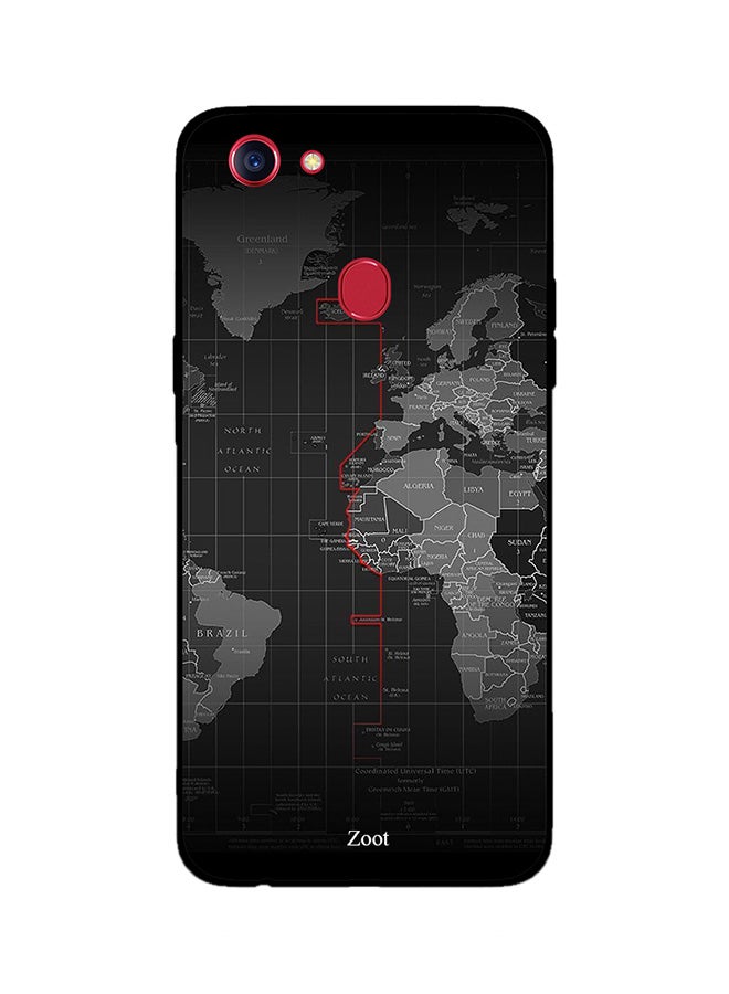 Zoot Thermoplastic Polyurethane Skin Case Cover -for Oppo F7 Ocean Borders Ocean Borders