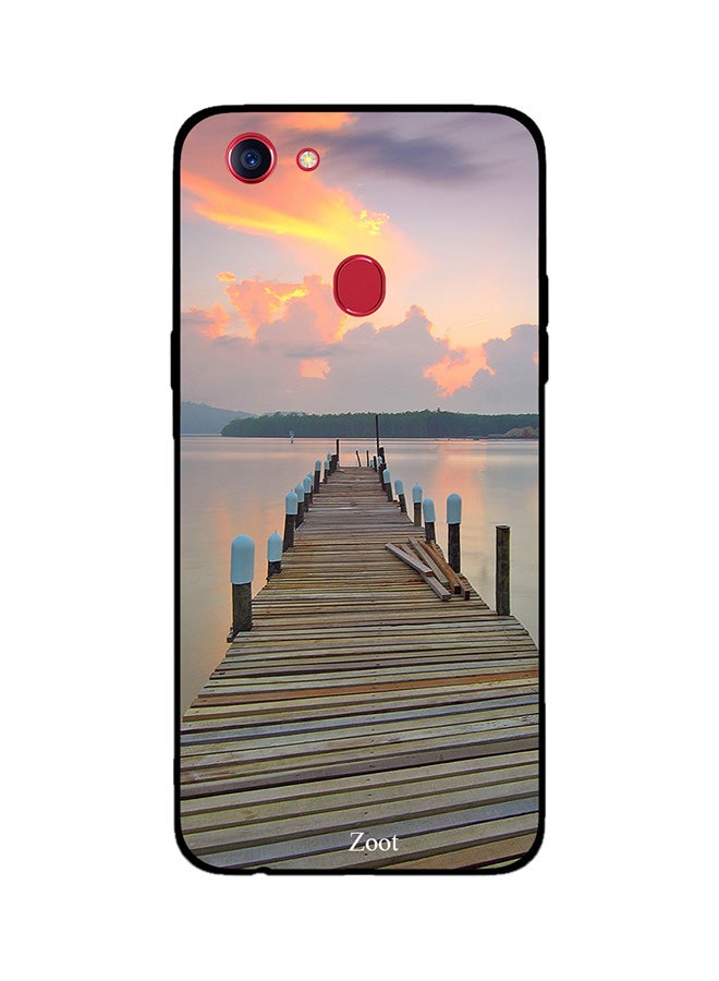 Zoot Thermoplastic Polyurethane Skin Case Cover -for Oppo F7 Sea Way Wooden Sea Way Wooden