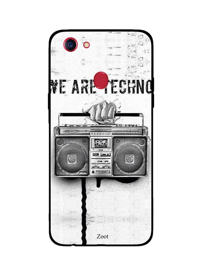Zoot Thermoplastic Polyurethane Skin Case Cover -for Oppo F7 We Are Techno We Are Techno