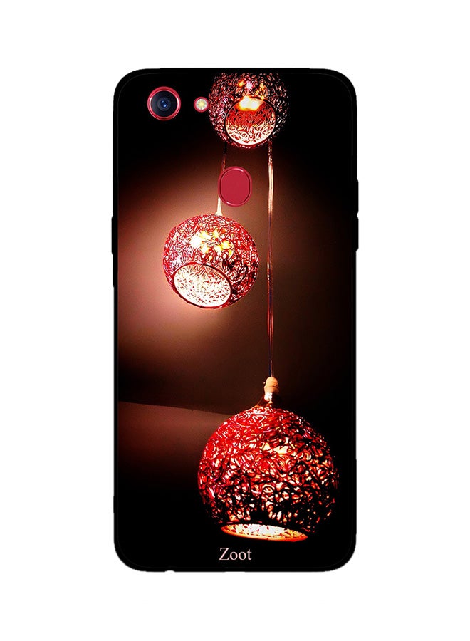 Zoot Thermoplastic Polyurethane Skin Case Cover -for Oppo F7 Red Hanging Lamps Red Hanging Lamps
