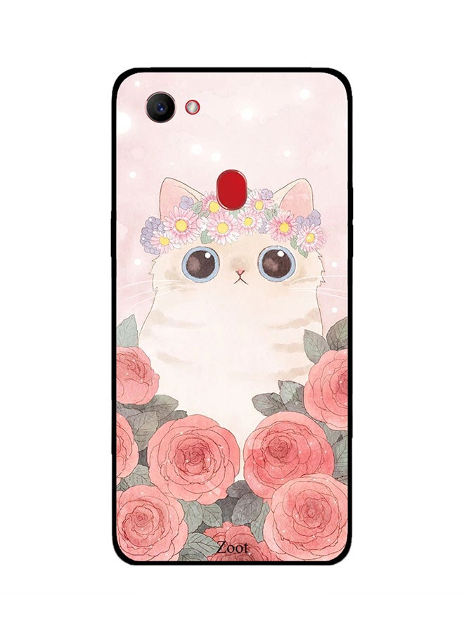 Zoot Thermoplastic Polyurethane Protective Case Cover For Oppo F5 Cat Roses