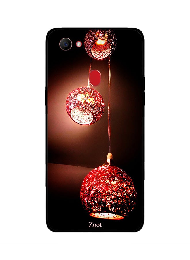 Thermoplastic Polyurethane Protective Case Cover For Oppo F5 Red Hanging Lamps