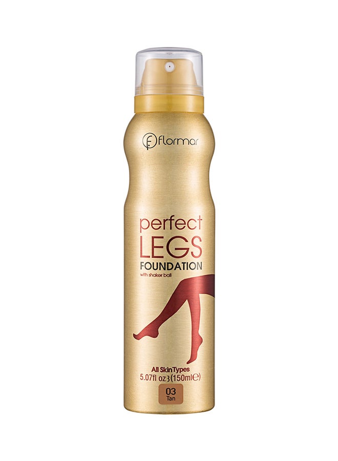 flormar Perfect Legs Foundation 03 Tan - Image 1