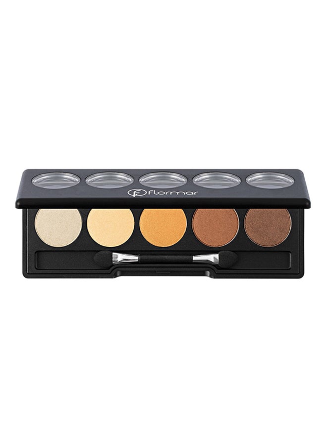 flormar Color Eyeshadow Palette 004 Golden Caramel - Image 1