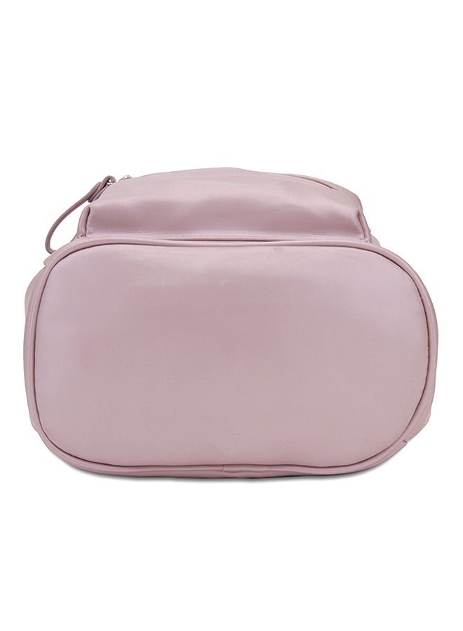 YUEJIN - Zipper Backpack Rose Gold - Image 1