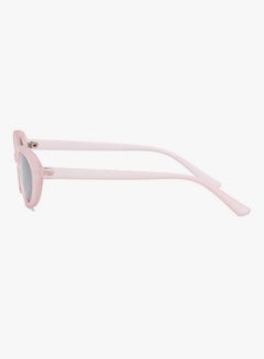 hikulity Women's UV Protection Oval Sunglasses Pink/Grey  - Image 3