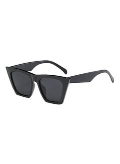 hikulity Women's UV Protection Square Sunglasses Black/Grey  - Image 1