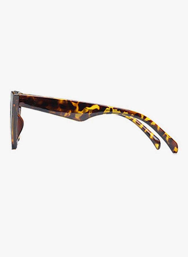 hikulity Women's UV Protection Square Sunglasses Leopard  - Image 3