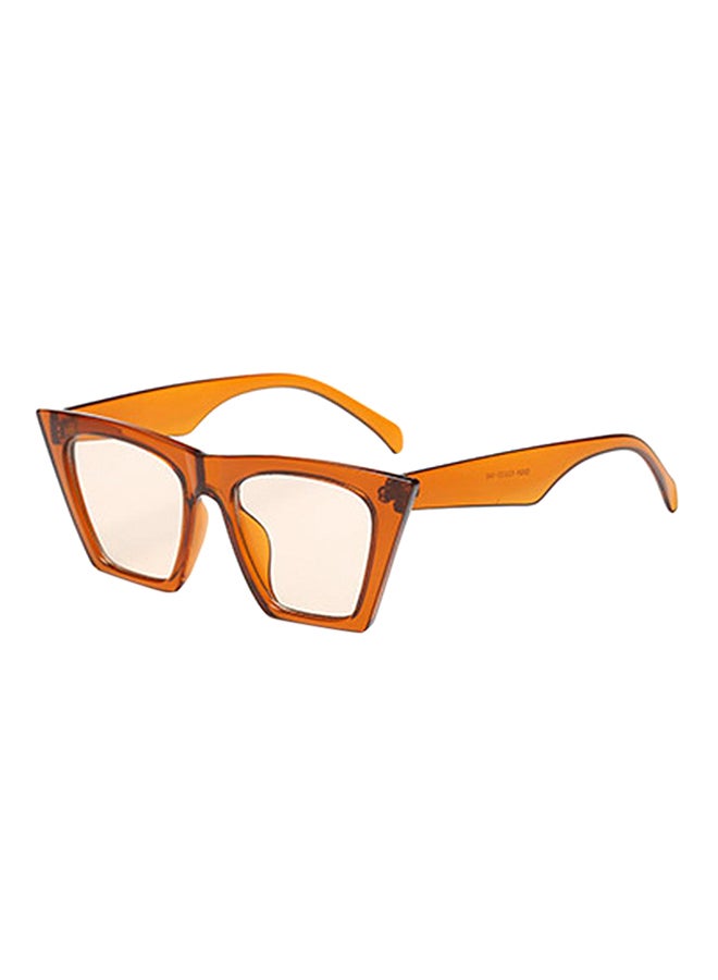 hikulity Women's UV Protection Square Sunglasses Orange  - Image 1