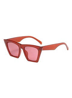 hikulity Women's UV Protection Square Sunglasses Red  - Image 1