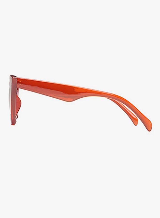 hikulity Women's UV Protection Square Sunglasses Red - Image 3