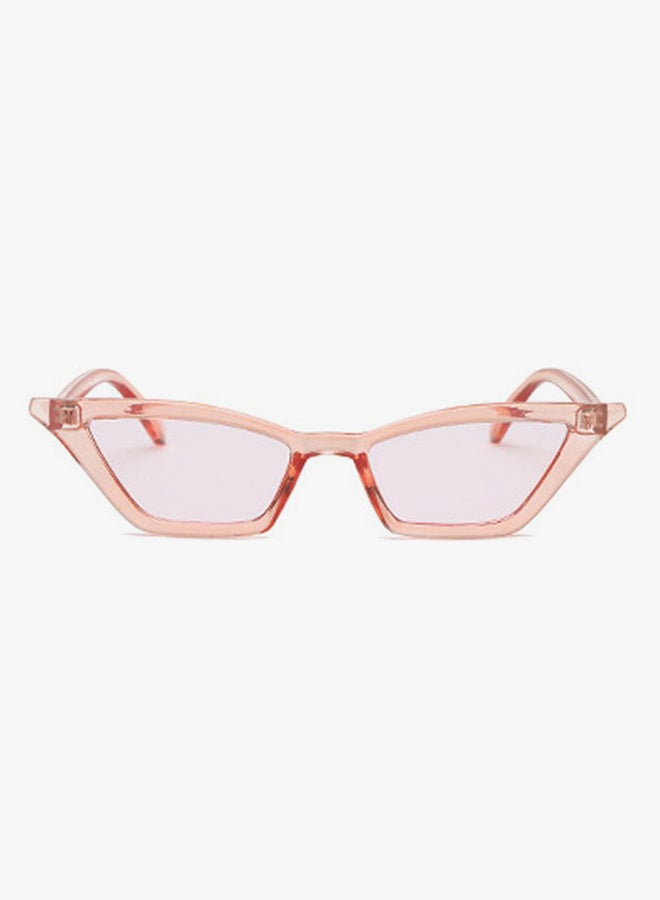 hikulity Women's UV Protection Cat Eye Sunglasses Pink  - Image 2