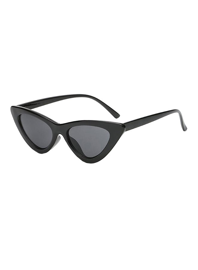 hikulity Women's UV Protection Cat Eye Sunglasses Black/Grey  - Image 1