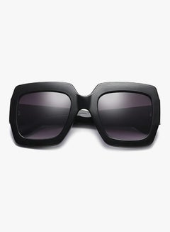 hikulity UV Protection Oversized Sunglasses Black/Grey  - Image 2