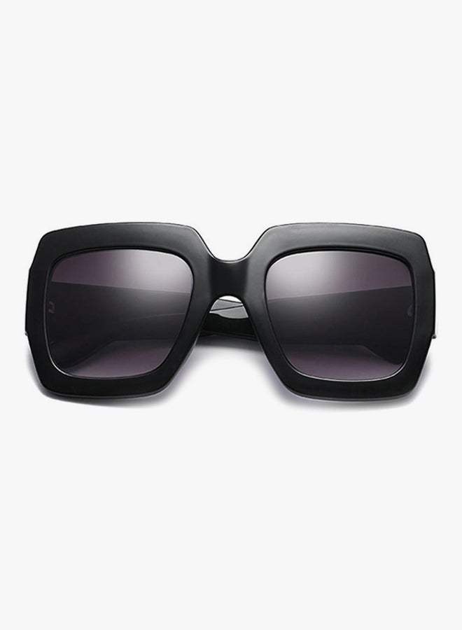 هيكوليتي نظارة شمسية مستطيلة وعدسات واقية من الأشعة فوق البنفسجية طراز KeDi0178BlackGrey - Image 2