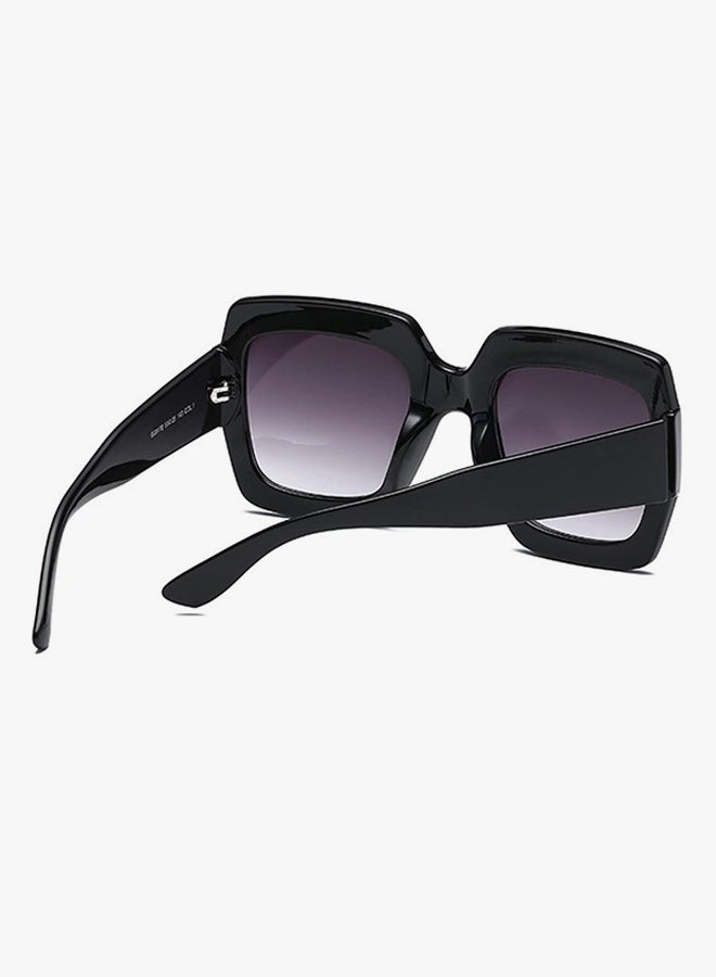 هيكوليتي نظارة شمسية مستطيلة وعدسات واقية من الأشعة فوق البنفسجية طراز KeDi0178BlackGrey - Image 3